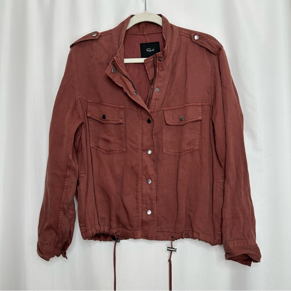 Rails Collins Military jacket burgundy